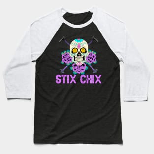 STIX CHIX (JASMIN EDITION) Baseball T-Shirt